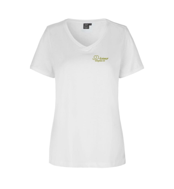 T-shirt Pro Wear 0373 v-ringad - litet tryck