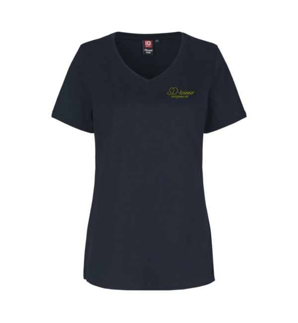 T-shirt Pro Wear 0373 v-ringad - litet tryck