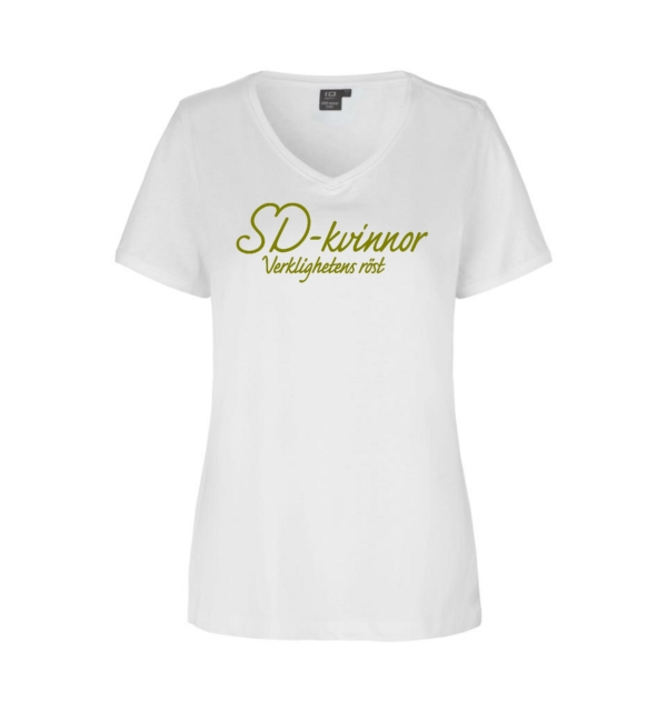 T-shirt Pro Wear 0373 v-ringad - stort tryck